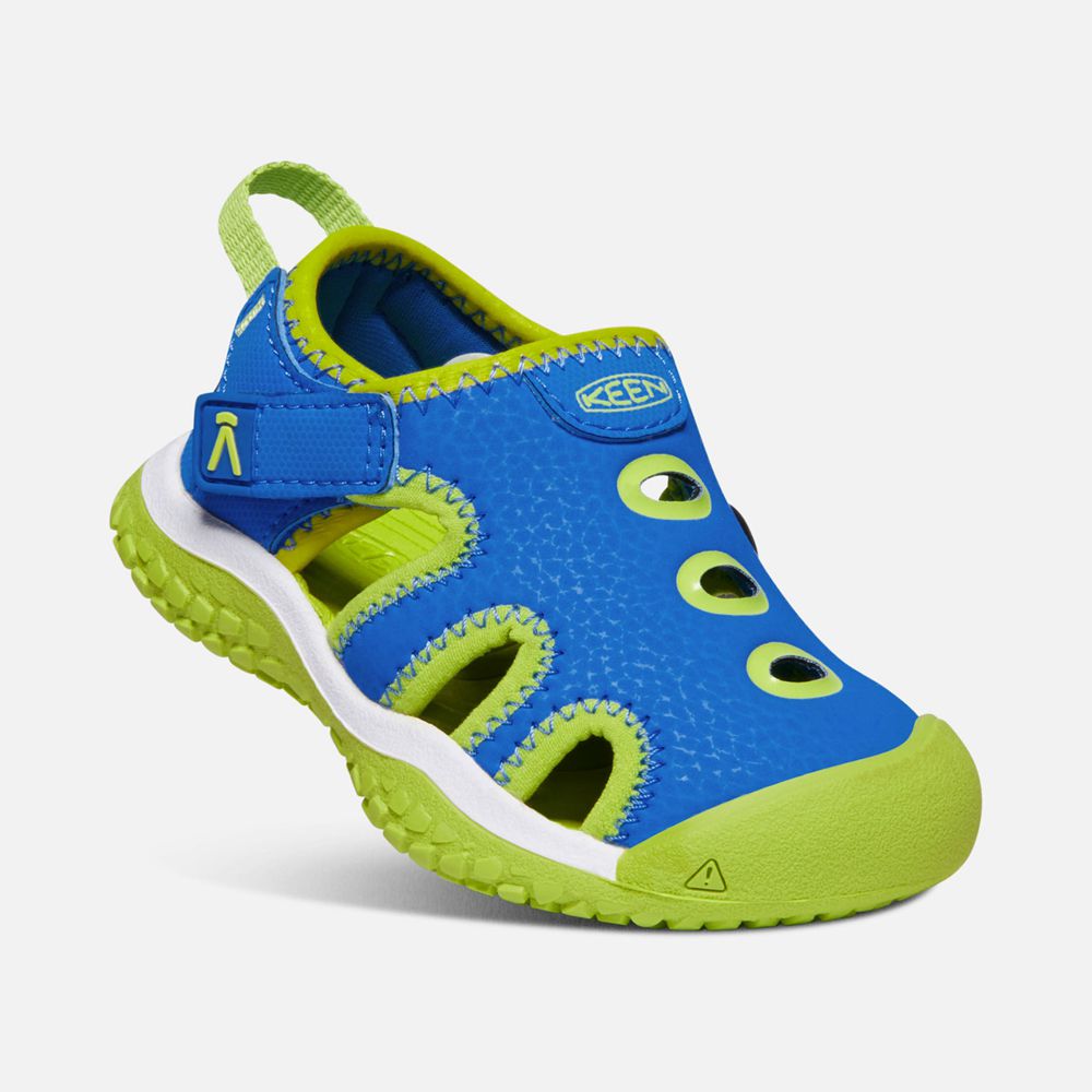 Keen Sandaal Kinderen Blauw/Groen - Stingray - 07438-PEAU